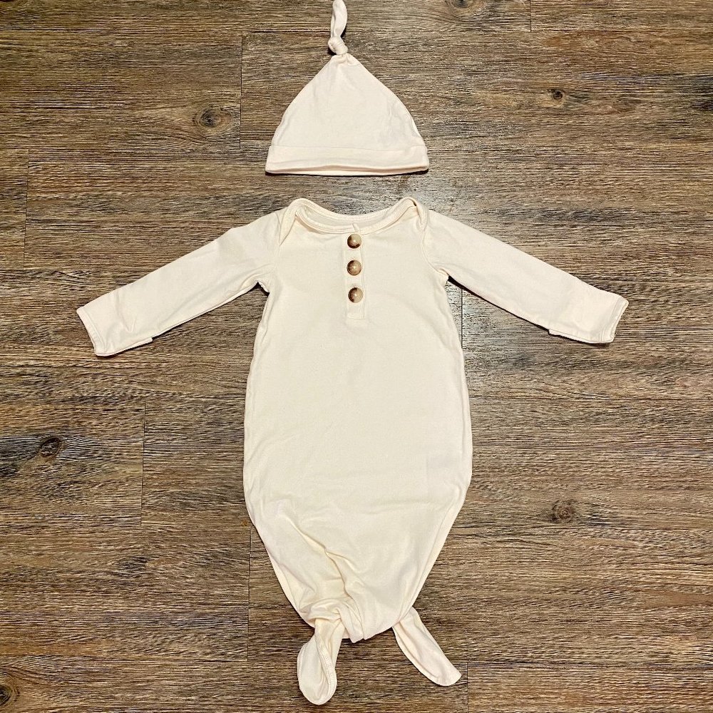 Knotted Baby Gown